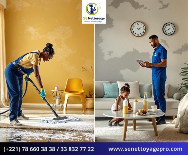 Senettoyage pro - Pourquoi choisir un nettoyage professionnel plutôt qu’un nettoyage classique - femme de menage - Dakar - Senegal