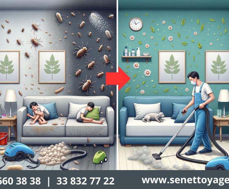 senettoyage pro - Acariens et allergies : comment un nettoyage pro améliore la qualité de l’air - Dakar - Senegal